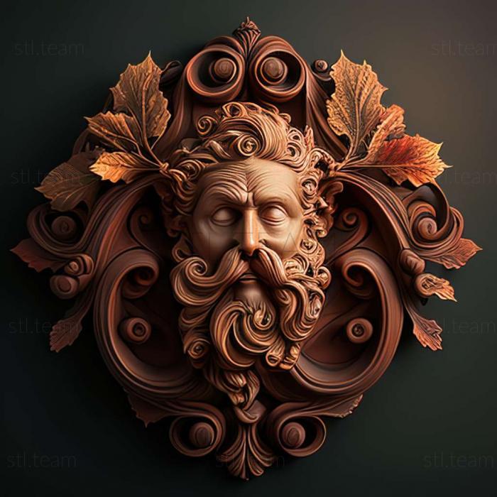 3D model baroque (STL)